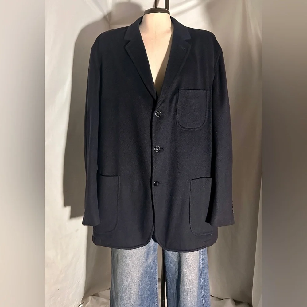 Orvis 100% Cashmere Blazer 44R Made in Italy Luxury Sport Coat